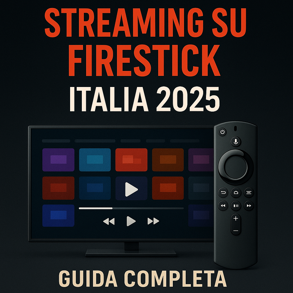 IPTV su Firestick Italia 2025 guida completa per configurare app IPTV e liste canali su Firestick.