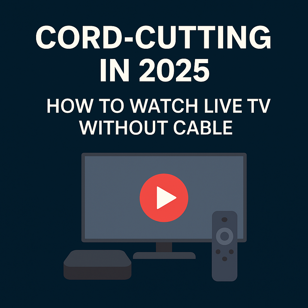 cord cutting 2025 iptv guide watch live tv without cable streaming devices
