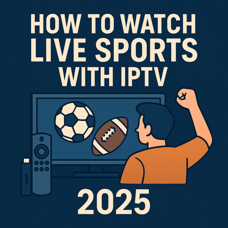 how to watch live sports iptv 2025 stream football ufc nba without cable