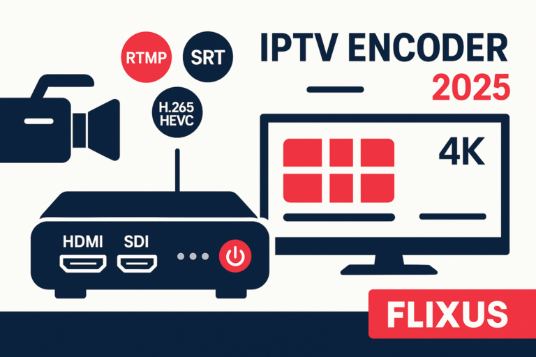 Best IPTV encoder 2025 hardware and software guide with HDMI, SDI, and 4K streaming setup
