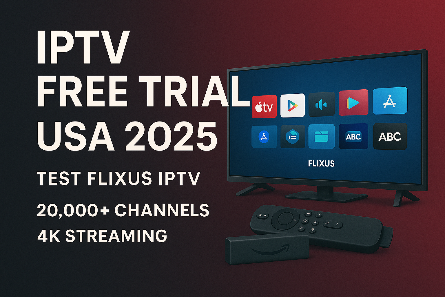 IPTV Free Trial USA 2025 on Firestick and Smart TV