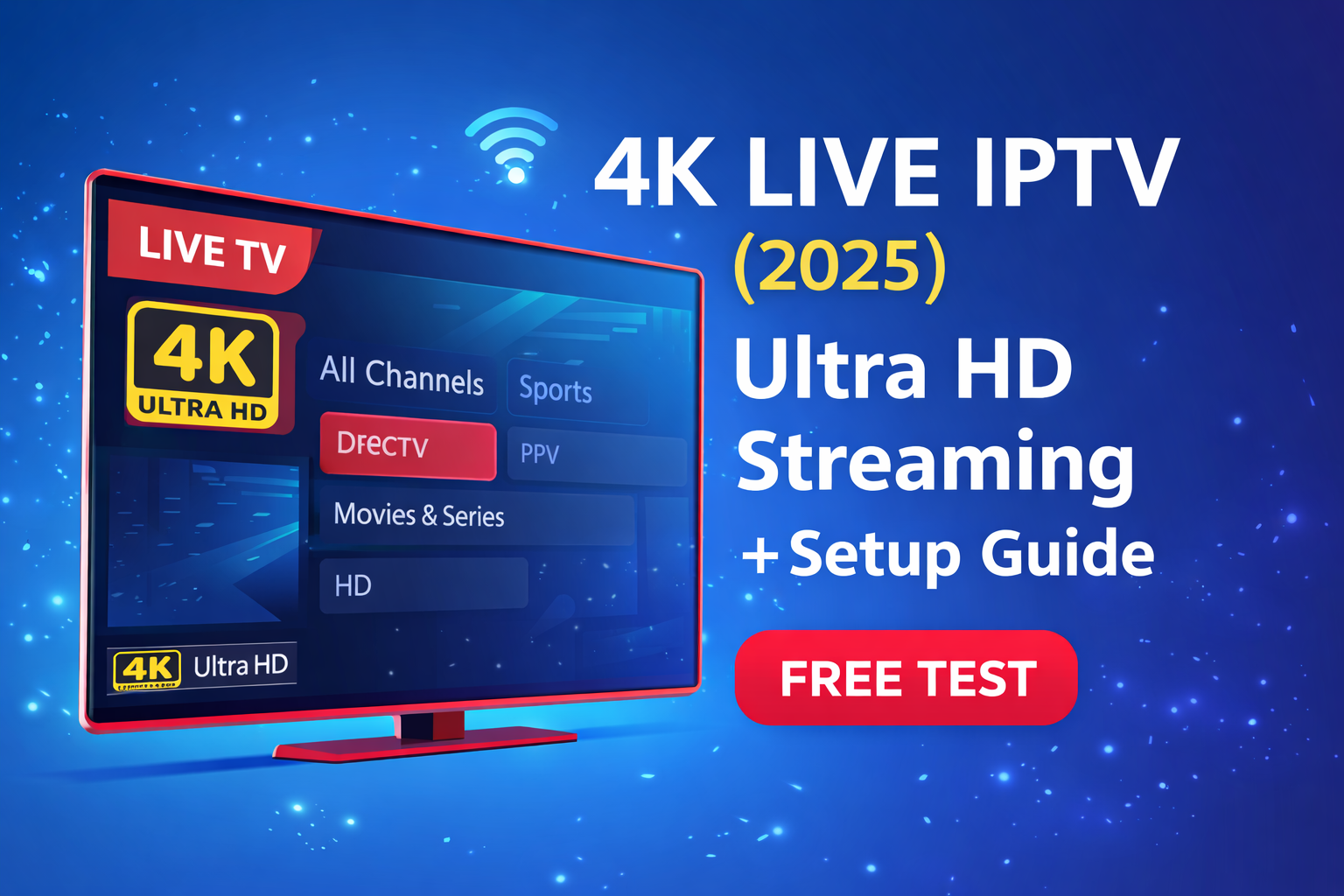 4K Live IPTV 2025 – Ultra HD Streaming Channels and Setup Guide