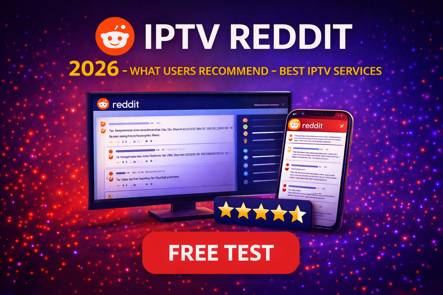 IPTV Reddit 2026 – What Users Recommend Best IPTV Services