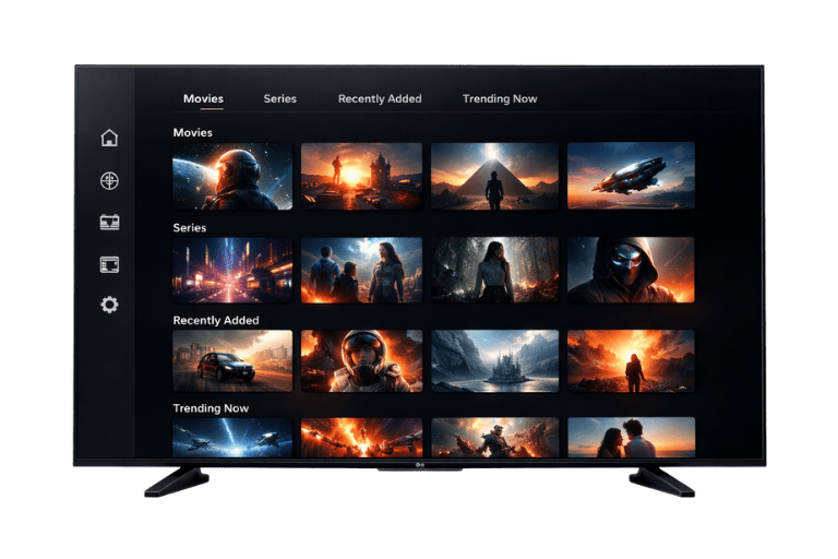 FLIXUS app interface preview