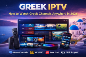 greek iptv 2026 feature image – how to watch greek channels anywhere with free trial and 4k streaming