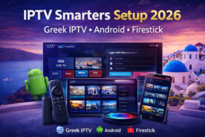 iptv smarters setup for greek iptv on android firestick and smart tv
